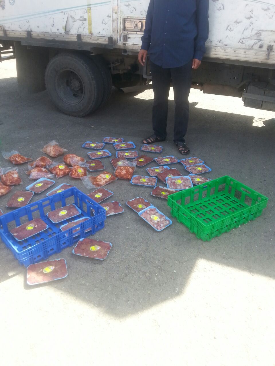 مصادرة 500دجاجة فاسدة في بلقرن