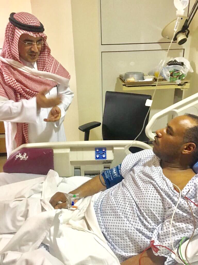 بالصور.. رئيس شؤون السعوديين يطمئن على المنوّمين بمستشفيات الأردن