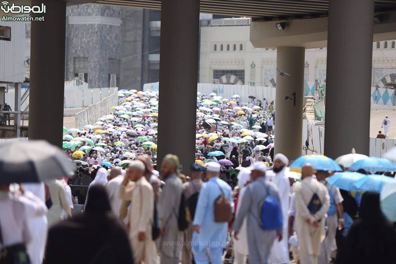 شاهد.. “المواطن” توثق نجاح خطة الحج ورحيل المتعجلين