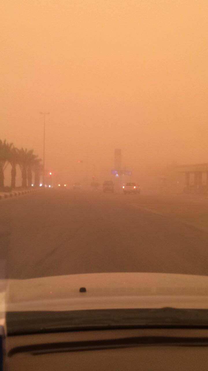 الأرصاد: عاصفة مدار مستمرة حتى الغد