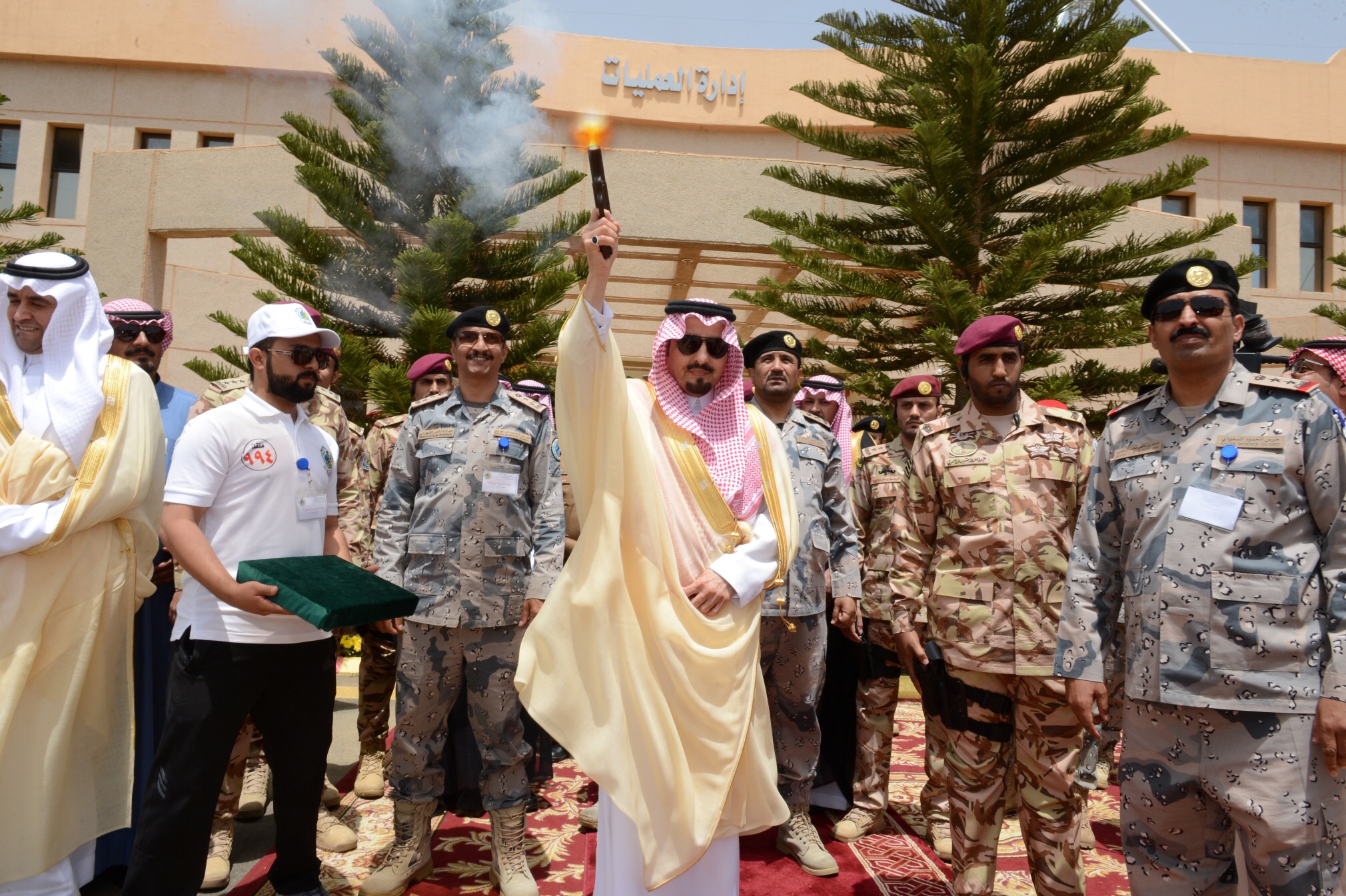 بالصور.. تدشين الأسبوع التوعوي الخليجي لحرس الحدود في #عسير