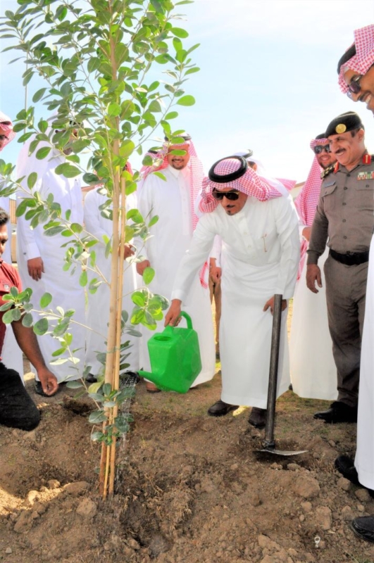 بالصور تدشين حملة المليون شجرة بخميس مشيط صحيفة المواطن الإلكترونية