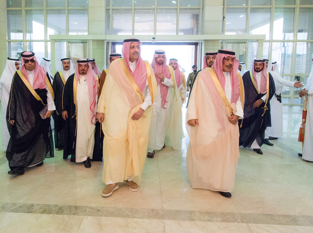حسام بن سعود يحضر حفل استقبال إمارة الباحة