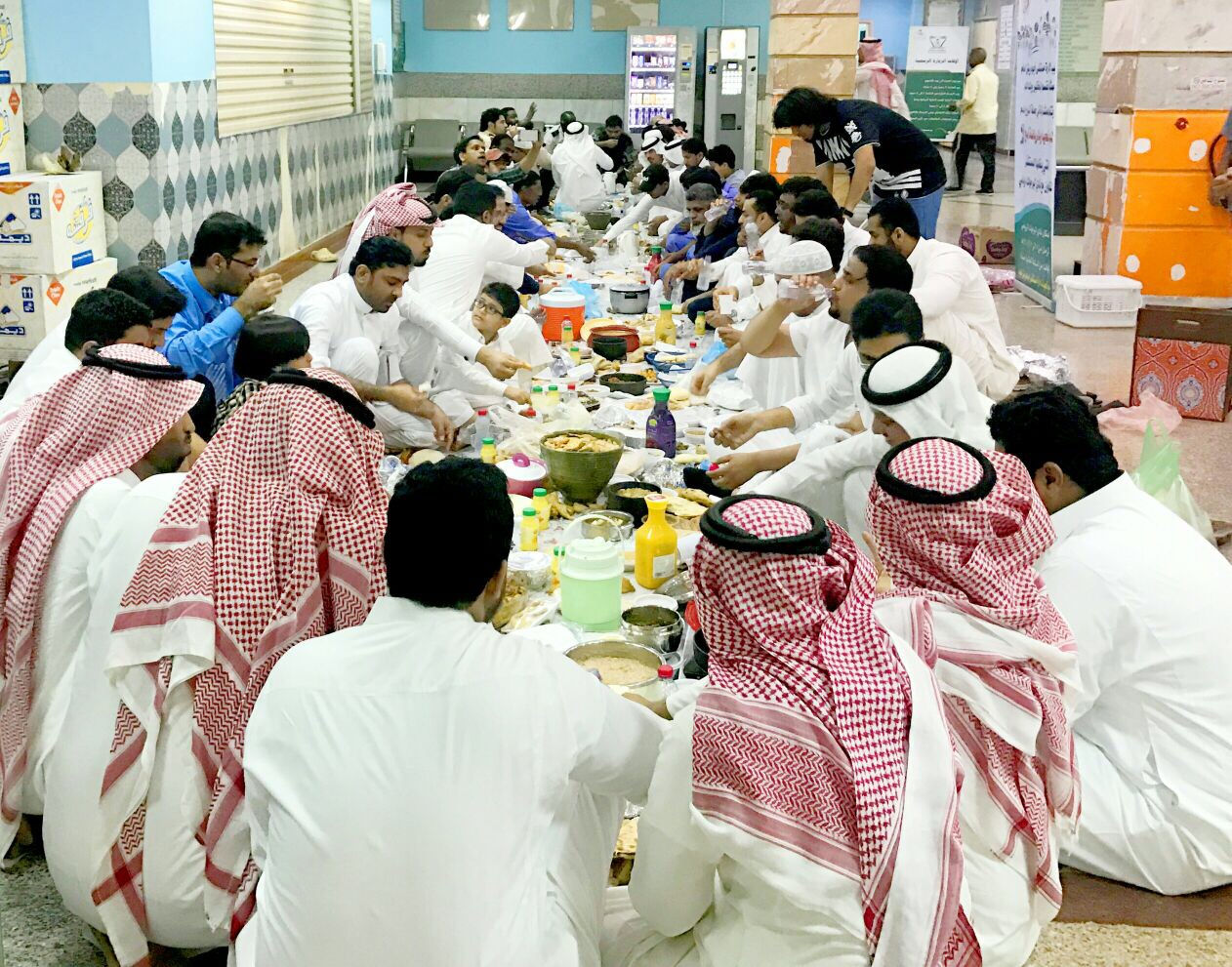إفطار جماعي لمنسوبي مستشفى أبو عريش في جازان