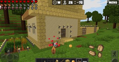 لعشاق ألعاب ماين كرافت جرّب لعبة WorldCraft: 3D Build & Craft
