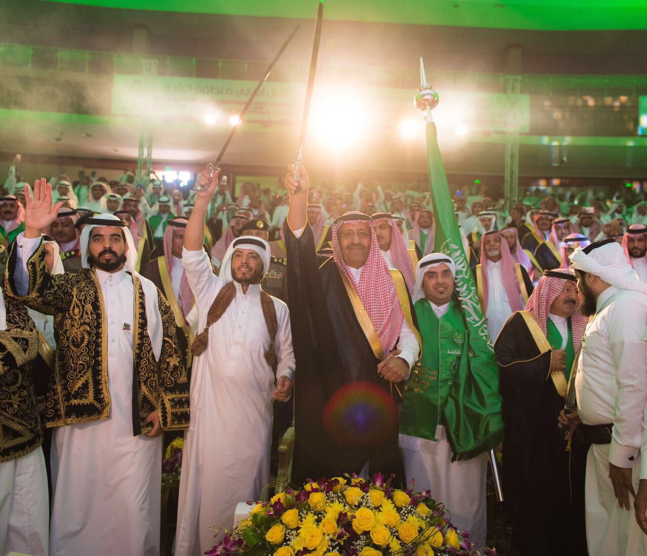 بالصور.. أمير الباحة يرعى احتفالات اليوم الوطني الـ87