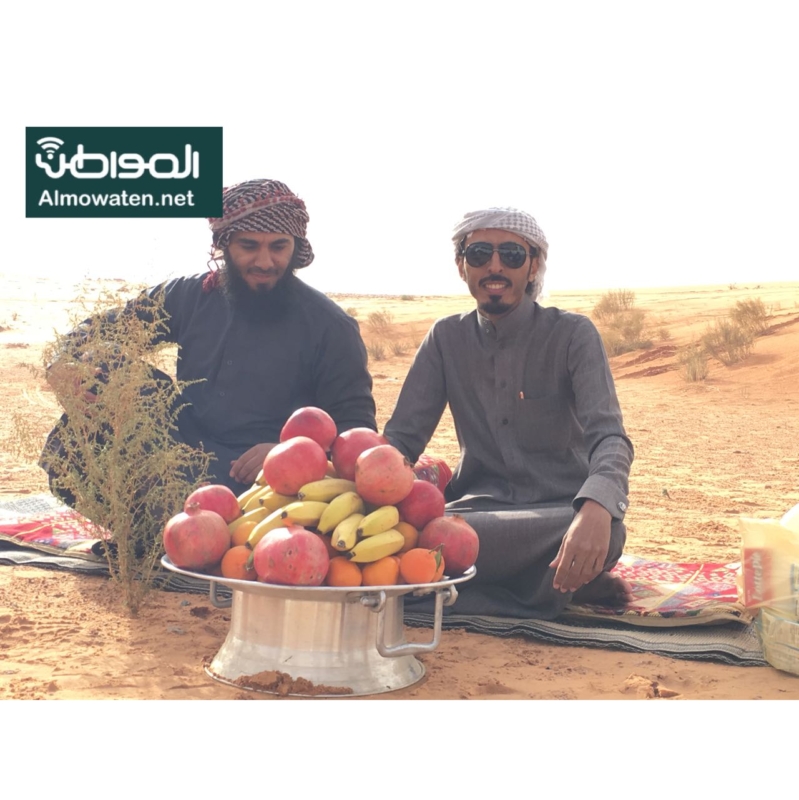 بالصور .. الدفء والأمطار يدفع المواطنين الى قضاء الوكند في النفود .. والوجهة " العرايش "