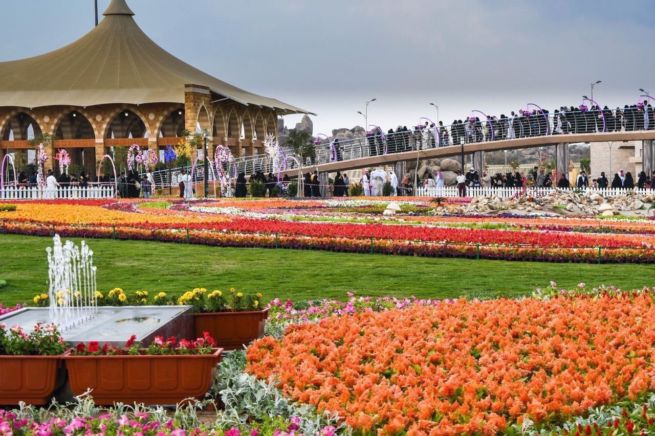 بالصور سجادة الزهور والفعاليات الترفيهية تستقطبان زوار مهرجان الورد الطائفي موقع المواطن