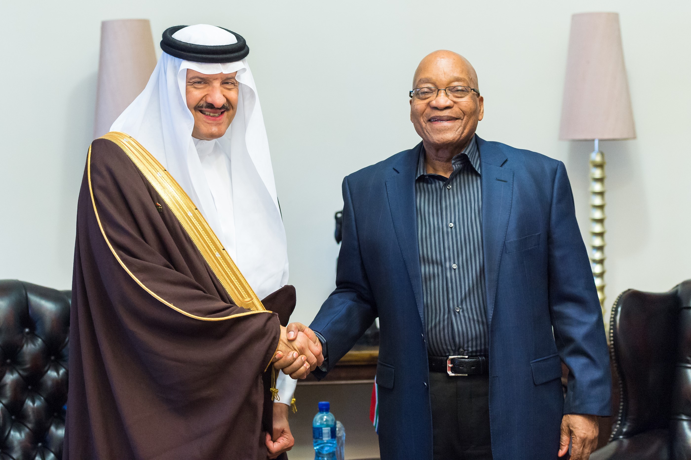 رئيس جنوب أفريقيا: المملكة بقيادة خادم الحرمين تحظى بدور رائد إقليميًا ودوليًا
