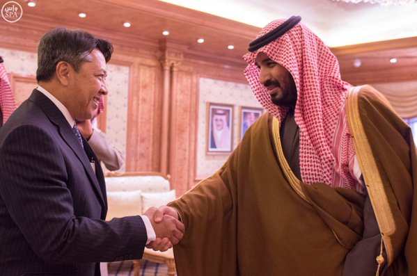 اجتماع ثنائي بين محمد بن سلمان ونائب وزير دفاع سلطنة بروناي