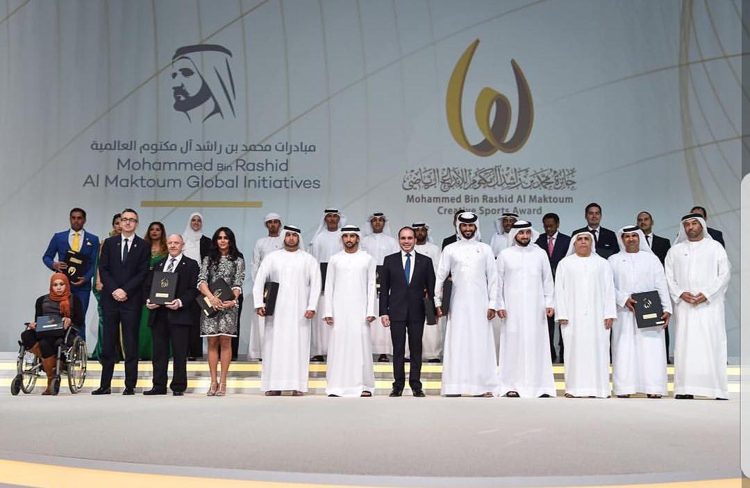 حفل عالمي لتكريم الفائزين بجائزة الإبداع الرياضي في دبي غدًا