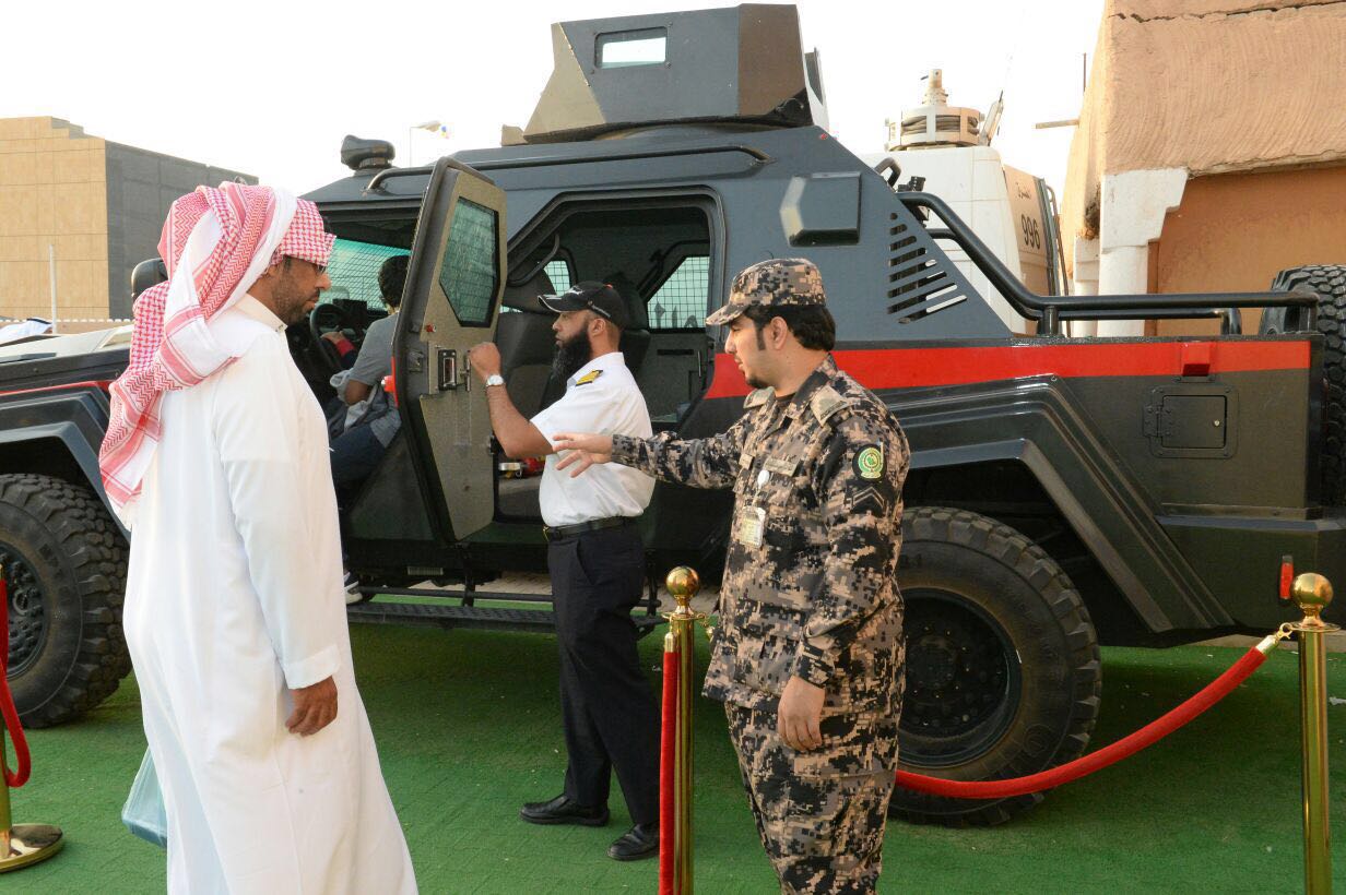 مدرعة تأمين المنشآت النفطية.. عملاقة تسحق الإرهابيين