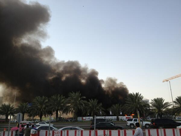 العيسى تعليقاً على حريق المعرض: الحادث كان قضاءً وقدراً