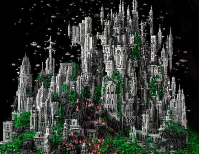 فنان أمريكي ينجح في تصميم مدينة كاملة باستخدام 200,000 قطعة ليجو