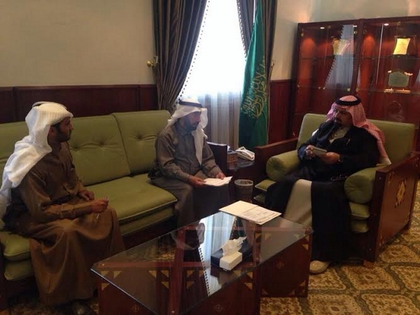 ابن مجدوع يناقش المشاريع الصحية مع مدير إدارة الخدمات المساندة لجنوب الرياض