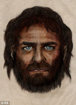اكتشاف أول رجل بعيون زرقاء في التاريخ