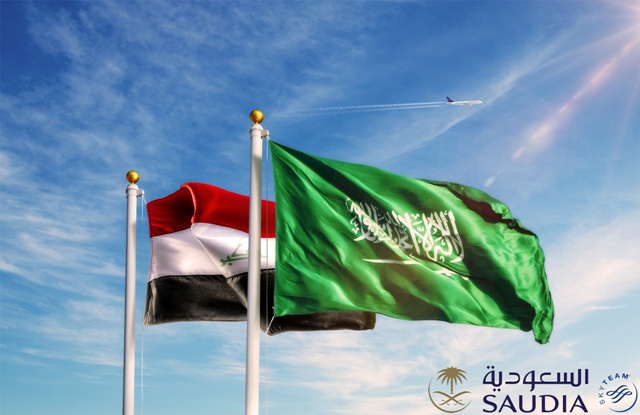 الخطوط السعودية تبدأ التشغيل الرسمي والرحلات المنتظمة إلى بغداد