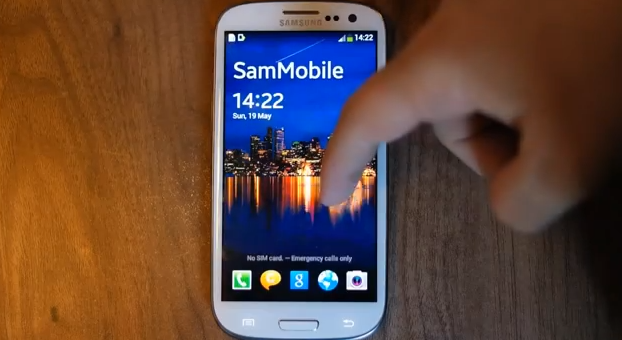 بالفيديو.. تسريب نسخة جديدة للهاتف “Galaxy S III”