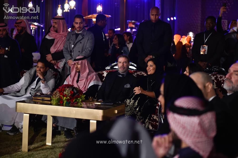 بـ19 صورة.. “المواطن” توثق ليلة مع جون ترافولتا في الرياض