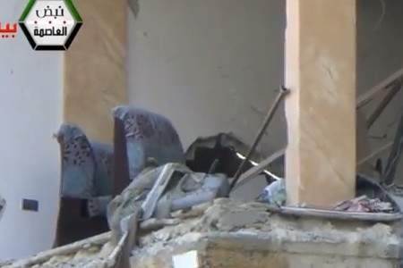 بالفيديو.. آثار قصف القوات الأسدية لقرية بيت سحم السورية