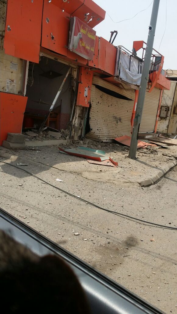 تضرر منزل وثلاث سيارات في سقوط مقذوف من الأراضي اليمنية على الطوال