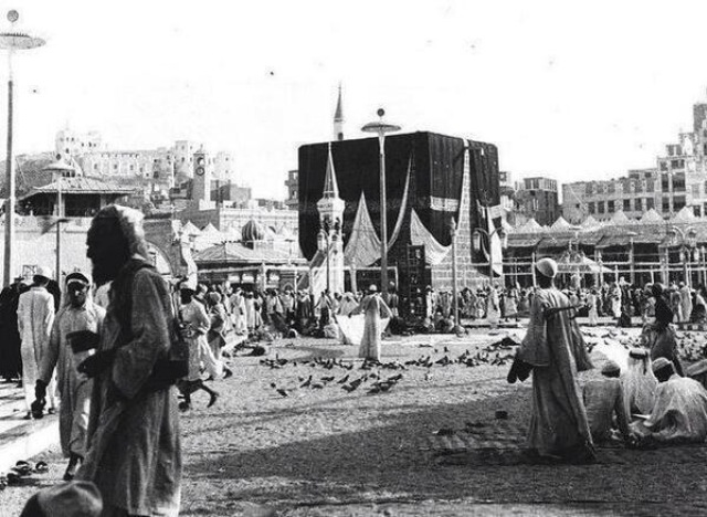 الصورة الأكثر إنتشاراً: الحرم المكي قبل التوسعات السعودية!