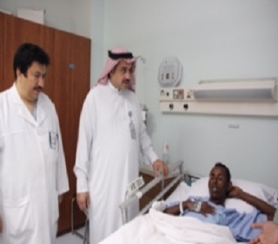 إنفاذا لتوجيهات الملك .. مدينة ” سعود الطبية ” تستقبل جرحى تفجير مقديشو