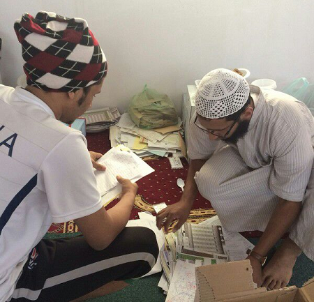 تكليف عدد من المتطوعين للعناية بمساجد قرية بدادا بالمندق
