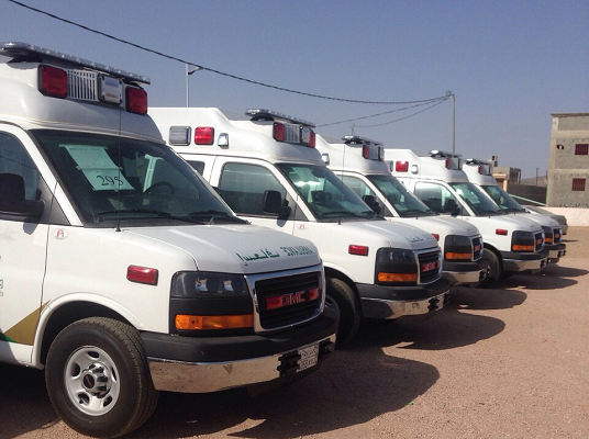 تسليم 9 سيارات إسعاف حديثة ومجهزة لصحة بيشة