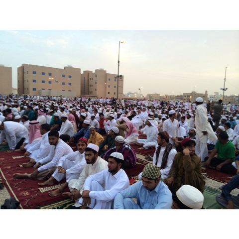 صلاة العيد في محافظة الخرج