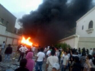حريق القنصلية الإندونيسية في جدة