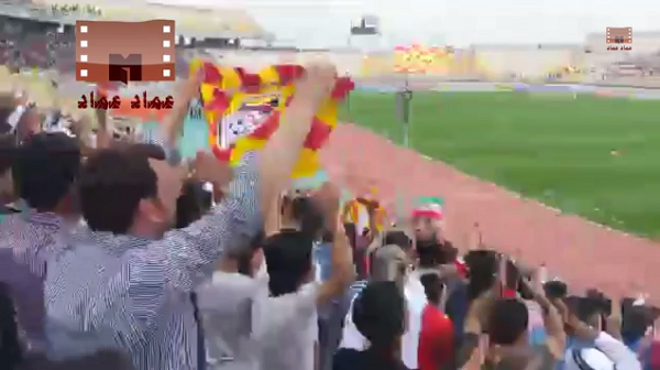 بالفيديو.. شعب الأحواز العربي يرحب بالسعودية في ملعبه!