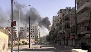 مصرع 15 مدنياً شمال حلب في قصف جوي اليوم