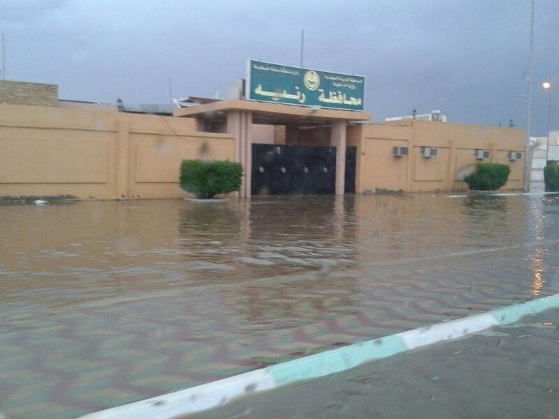 “المواطن” ترصد بالصور سيول وأمطار محافظة رنية
