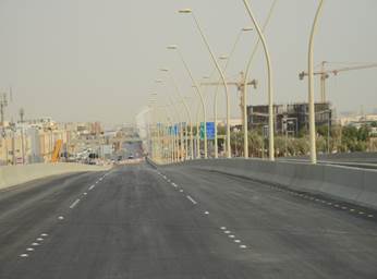 فتح الحركة على جسر تقاطع طريق الخليفة أبو بكر مع طريق الملك عبدالله
