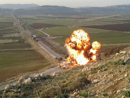 في الأردن .. انفجار حقل غاز إسرائيلي يسمم أجواء العقبة
