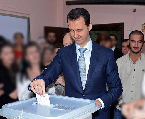 المعارضة السورية: إعادة انتخاب بشار الأسد غير شرعية