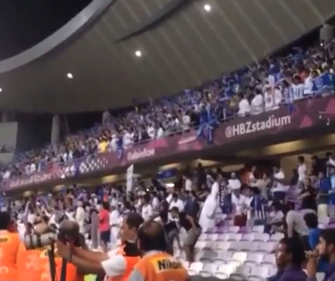 جمهور الهلال يقول لعيون الاتي العين يبكي