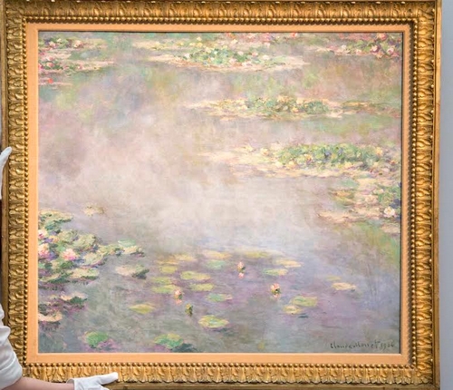 لوحة لــ”مونيه” تباع في مزاد لندن بمبلغ 55 مليون دولار