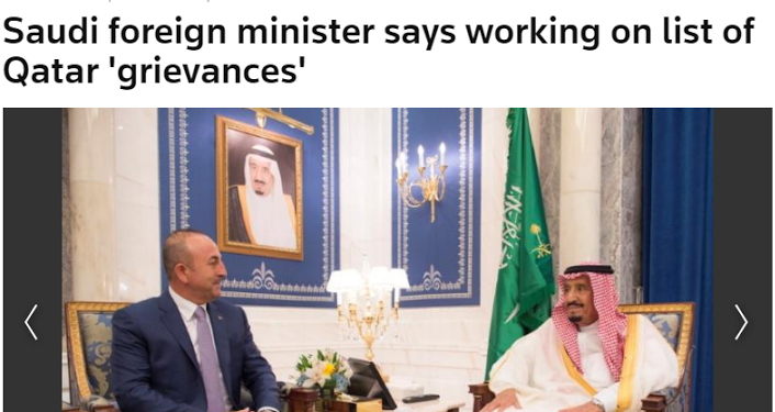 المملكة تكشف عن أهم شروط قائمتها للتصالح مع قطر
