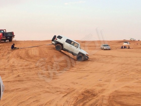 بالصور.. روعة الطبيعة تجذب المتنزهين في ​”رماح”