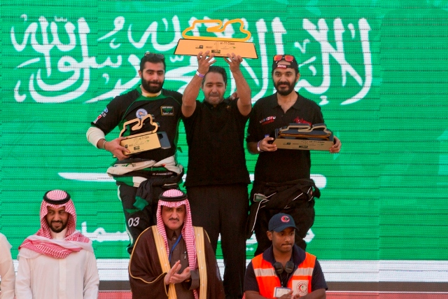 أبو زنادة والزايد والقرني أبطال الجولة الثانية للسباقات السعودية