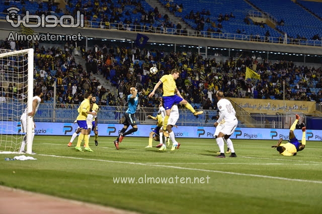 شاهد بالصور.. لقطات حصرية من مباراة النصر وأحد