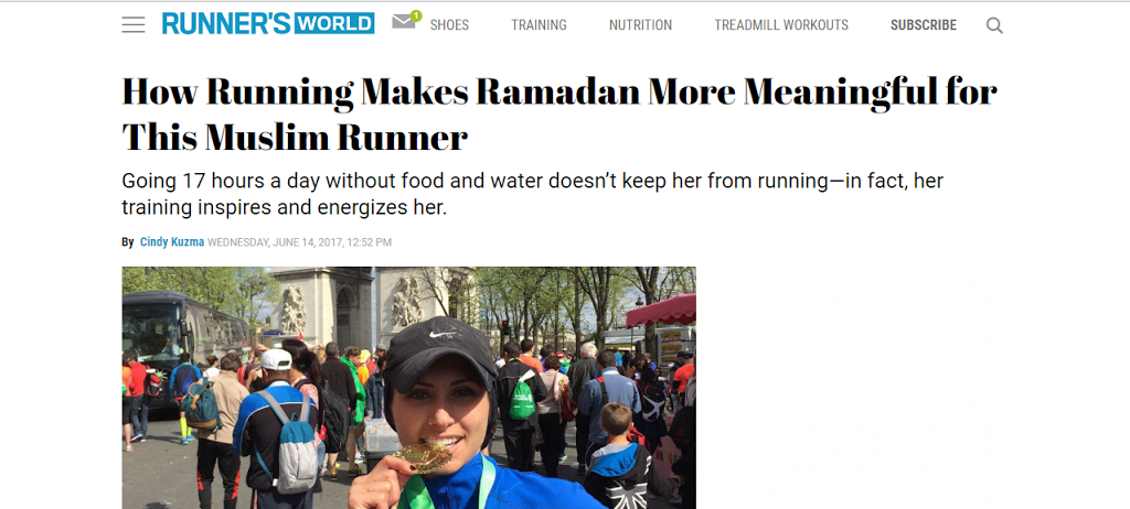 رهف خطيب تشرح كيف يكون رمضان الأفضل لممارسة الجري