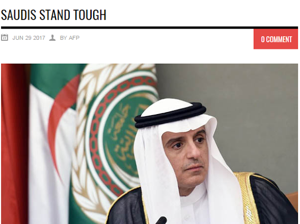 هكذا واجه الجبير جهود تخفيض المطالب العربية للمصالحة مع قطر