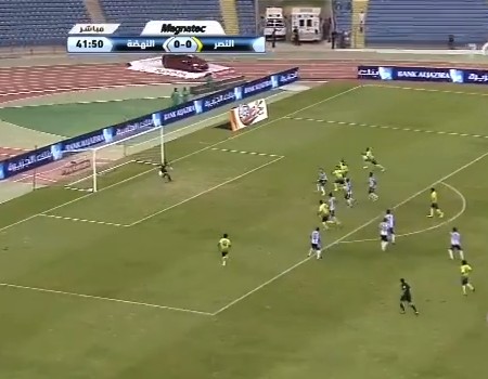 بالفيديو.. أهداف النصر الأربعة في مرمى النهضة