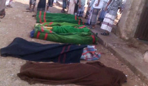 صورة جثث جنود تنهشها الكلاب تثير استياء اليمنيين
