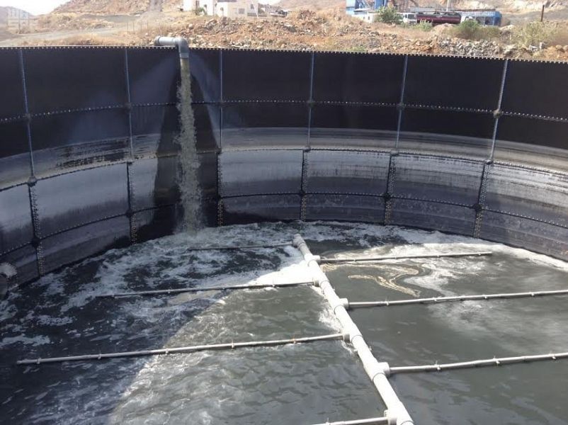 مياه جازان تُشغل محطة الصرف الصحي بمحافظة أبو عريش