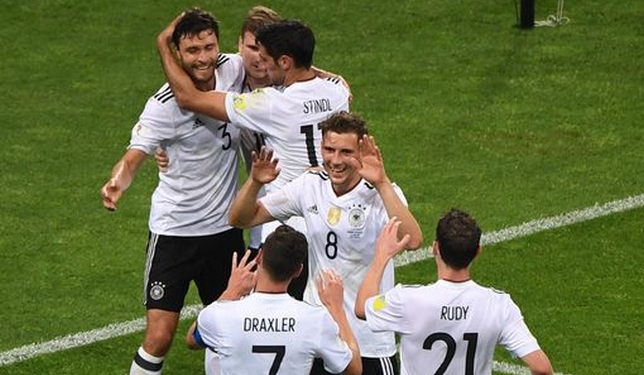 بالفيديو.. ألمانيا تكتسح المكسيك وتواجه تشيلي في نهائي كأس القارات