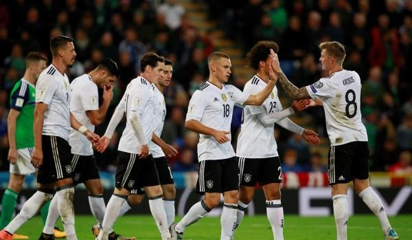 ألمانيا تحجز مقعدها في مونديال روسيا 2018